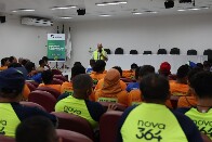 Sinalização viária em obras na BR-364 é foco em capacitação da Nova 364