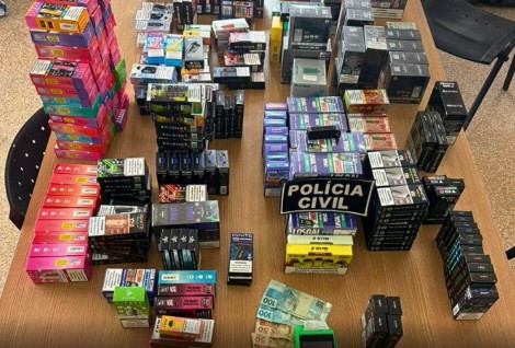 Operação Vape retira do mercado 547 dispositivos eletrônicos proibidos em Rondônia