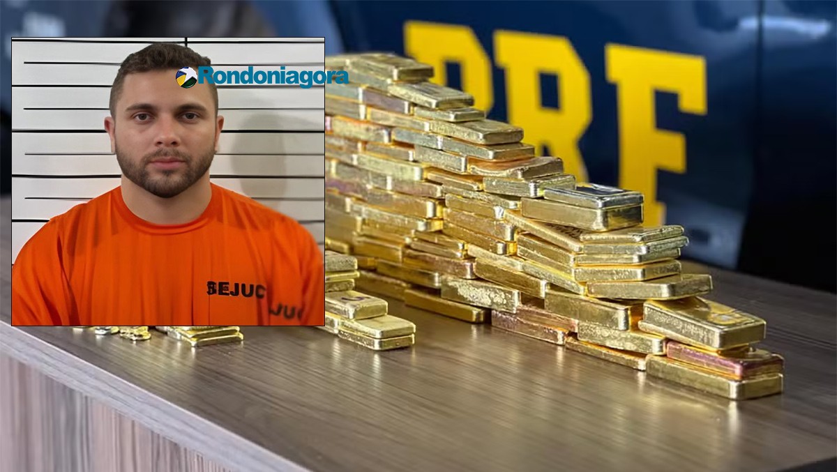 Empresário de Rondônia preso com mais de 100 kg de ouro em Roraima é condenado a 8 anos e 11 meses de prisão