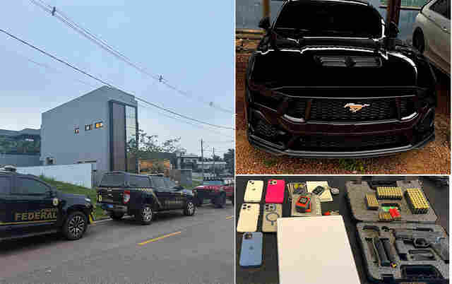 PF prende 7 em Rond&ocirc;nia e outros quatro estados em opera&ccedil;&atilde;o contra organiza&ccedil;&atilde;o criminosa especializada no tr&aacute;fico de drogas por aeronaves