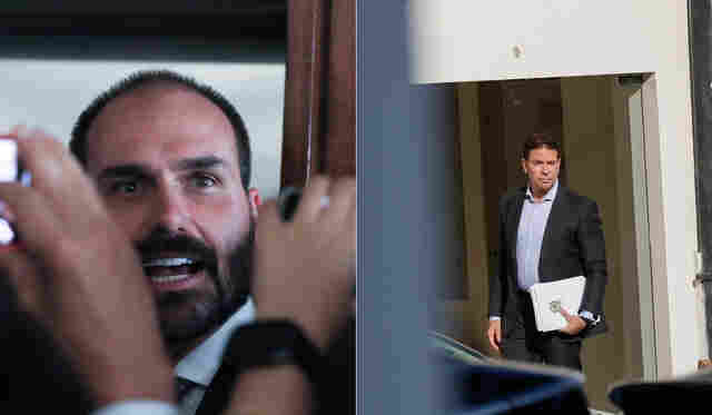 Mesa da C&acirc;mara declara perda dos mandatos de Eduardo Bolsonaro e Alexandre Ramagem