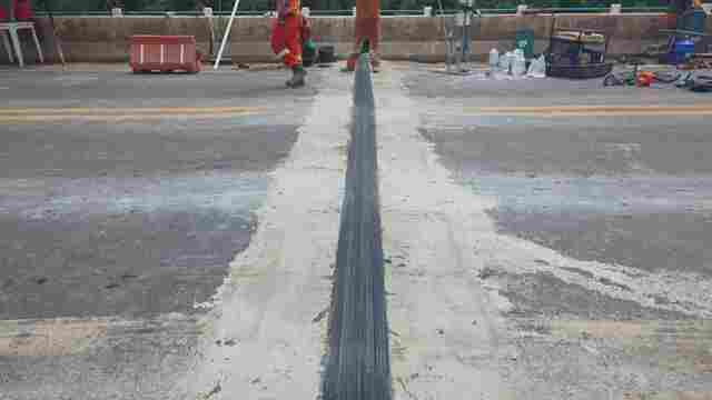 Nova 364 conclui obras na junta da ponte do Rio Machado