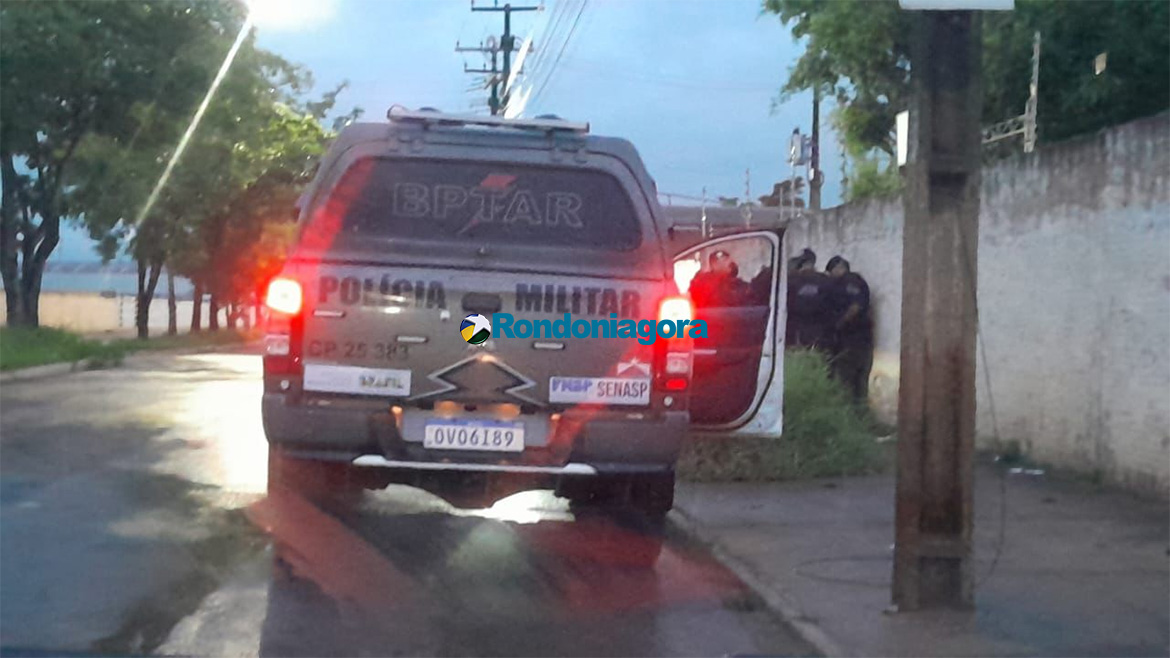 Criminoso morre em confronto com a PM durante operação em Porto Velho