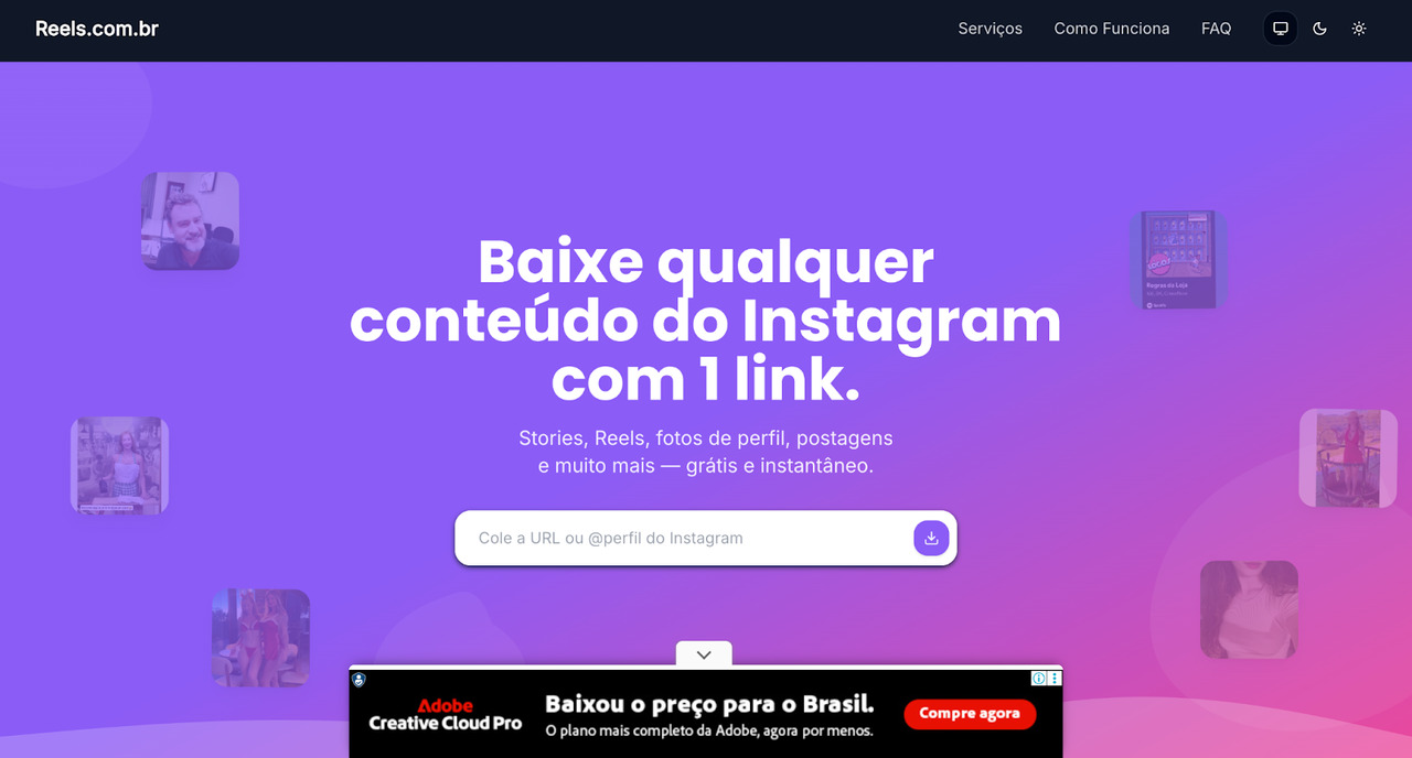 Os 5 melhores sites para baixar foto do Instagram em alta qualidade