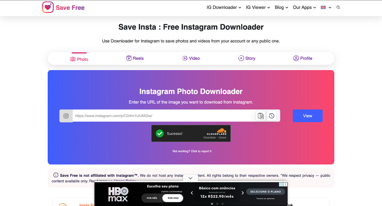 Os 5 melhores sites para baixar foto do Instagram em alta qualidade