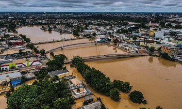 Rio Acre atinge cota de alaga&ccedil;&atilde;o e Defesa Civil alerta popula&ccedil;&atilde;o de Rio Branco