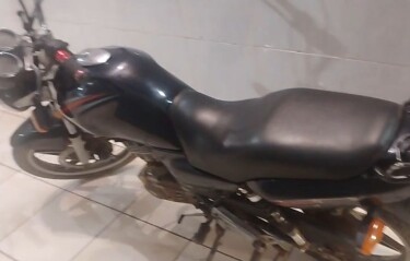 Moto furtada &eacute; recuperada pelo 1&ordm; BPM em posto de combust&iacute;vel de Porto Velho