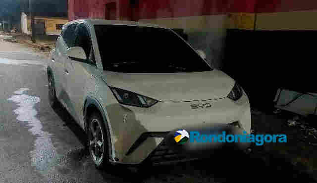 Roubo violento: motorista de aplicativo &eacute; espancado e tem ve&iacute;culo levado em Porto Velho