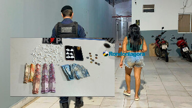 Mulher tenta jogar drogas no vaso sanit&aacute;rio e &eacute; presa por tr&aacute;fico no bairro Flamboyant