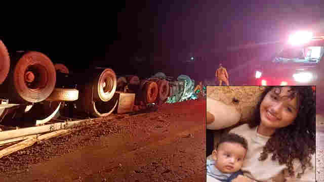 Trag&eacute;dia na BR-364: novos detalhes apontam falha mec&acirc;nica em capotamento que matou adolescente e beb&ecirc;
