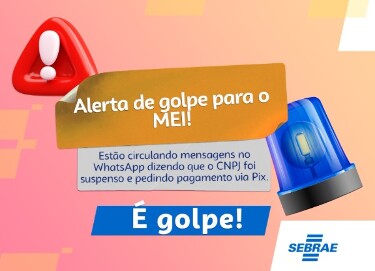 Sebrae em Rond&ocirc;nia refor&ccedil;a alerta sobre golpes com falsas notifica&ccedil;&otilde;es de suspens&atilde;o de CNPJ
