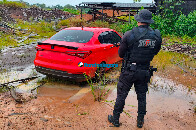 Acusado de espancar e jogar homem no rio Candeias &eacute; preso ap&oacute;s fugir para o Mato Grosso; criminoso fugiu em carro da v&iacute;tima