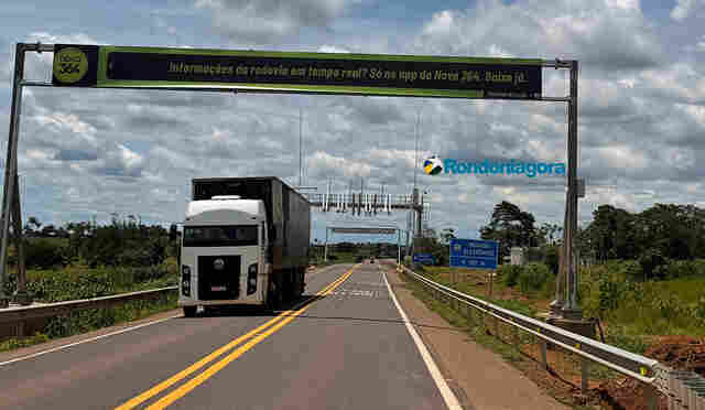 Ped&aacute;gio eletr&ocirc;nico da BR-364 passa a ser cobrado a partir desta segunda-feira; veja valores
