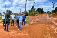 Vereador Adalto acompanha tratativas para resolver rompimento de tubula&ccedil;&atilde;o da Caerd