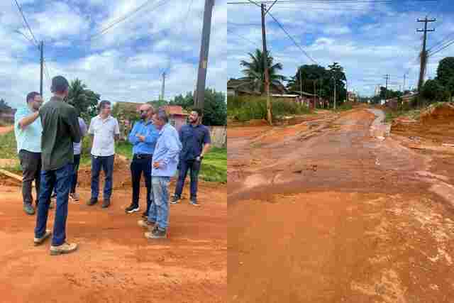 Vereador Adalto acompanha tratativas para resolver rompimento de tubula&ccedil;&atilde;o da Caerd