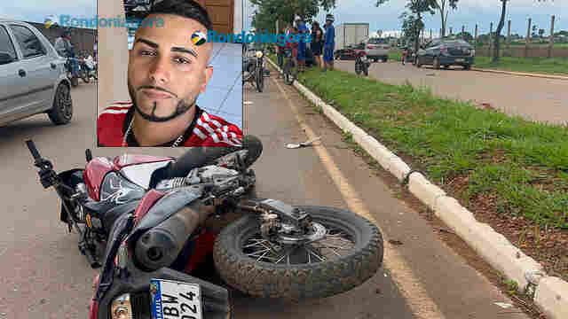 Jovem sofre queda de moto e acaba morrendo nas proximidades do Cemetron