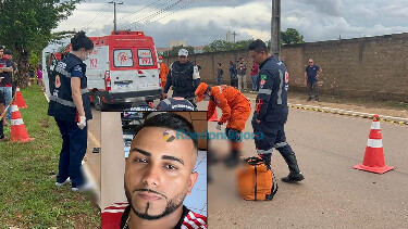 Corpo de motociclista fica mais de 6 horas no local do acidente aguardando IML