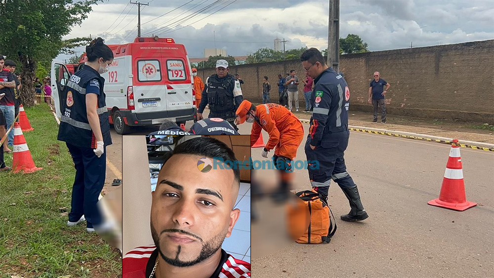 Corpo de motociclista fica mais de 6 horas no local do acidente aguardando IML