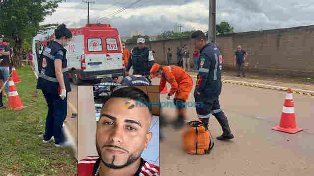 Corpo de motociclista fica mais de 6 horas no local do acidente aguardando IML