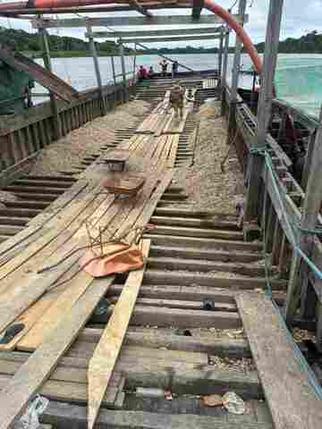 Opera&ccedil;&atilde;o conjunta combate garimpo ilegal e inutiliza draga em terra ind&iacute;gena na fronteira com a Bol&iacute;via