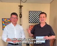 Governador Marcos Rocha aceita convite de Kassab e filia-se ao PSD