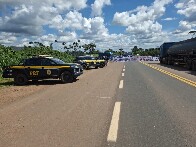 BR-364 &eacute; fechada pelo terceiro dia seguido na entrada de Cujubim