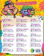 Carnaval oficial de Porto Velho come&ccedil;a neste s&aacute;bado com Baile Municipal; veja programa&ccedil;&atilde;o completa