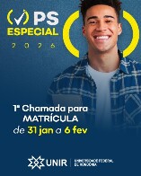 Unir convoca aprovados para matr&iacute;cula no PS especial 2026 de vagas ociosas