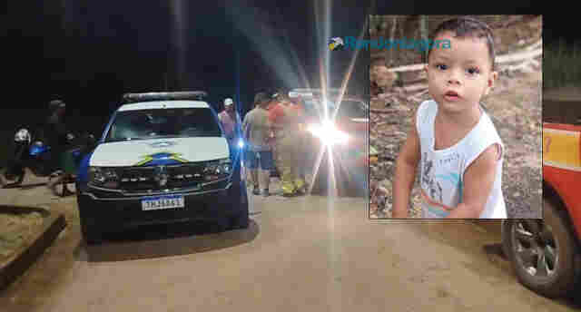 Crian&ccedil;a de dois anos desaparece nas proximidades de c&oacute;rrego em Porto Velho; PM e Bombeiros realizam grande opera&ccedil;&atilde;o