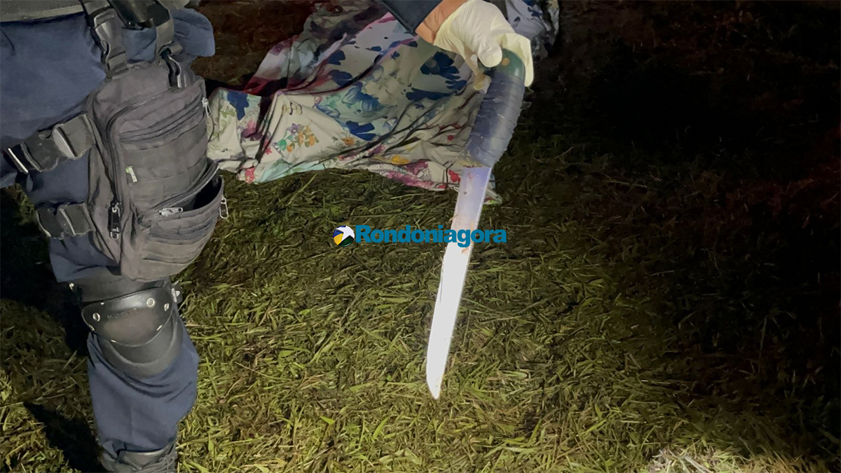 Homem mata o pr&oacute;prio tio a facadas e &eacute; preso na BR-319
