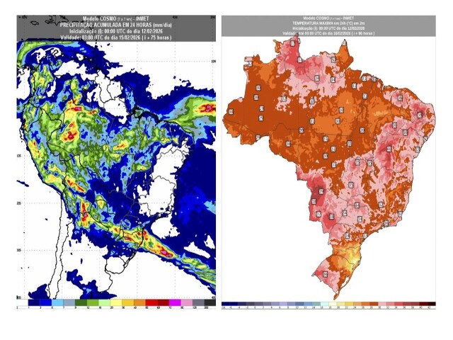 Carnaval terá chuva e calor em boa parte do país