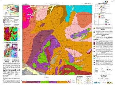 SGB publica dados de geologia e recursos minerais para o estado de Rond&ocirc;nia

