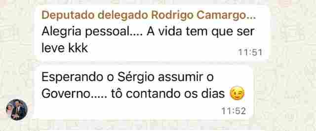 Em post, Camargo torce pela sa&iacute;da do governador Marcos Rocha
