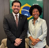S&iacute;lvia Cristina se re&uacute;ne com deputado relator da PEC 47 da transposi&ccedil;&atilde;o na CCJ da C&acirc;mara