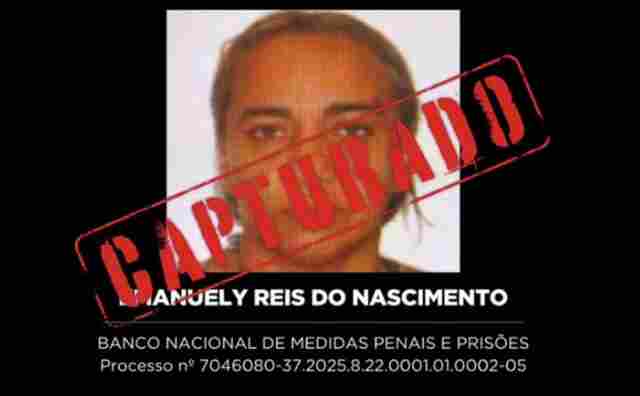 Mulher investigada por envolvimento em homic&iacute;dio &eacute; presa ap&oacute;s meses foragida