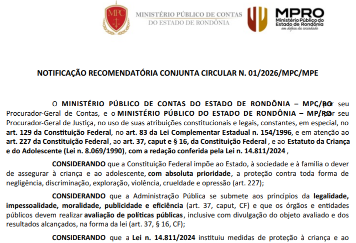 MPC e MP orientam fiscaliza&ccedil;&atilde;o rigorosa de profissionais que atuam com crian&ccedil;as e adolescentes