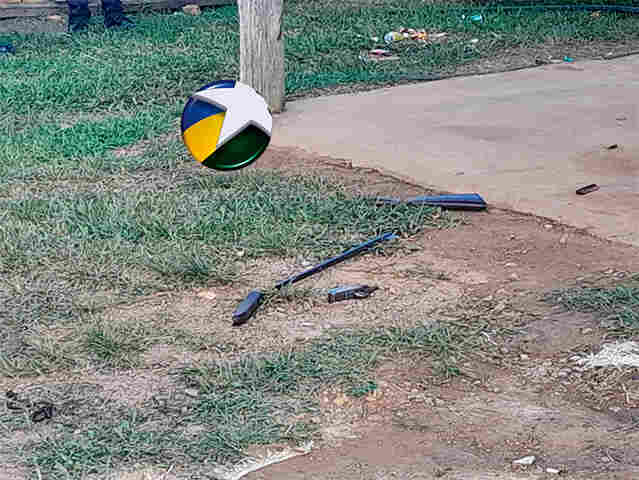 Confus&atilde;o em bar termina com homem morto com  golpes de espingarda na cabe&ccedil;a