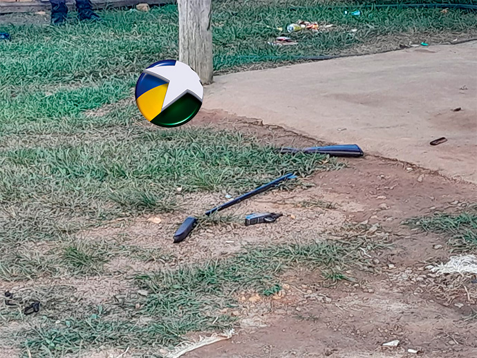 Confus&atilde;o em bar termina com homem morto com  golpes de espingarda na cabe&ccedil;a