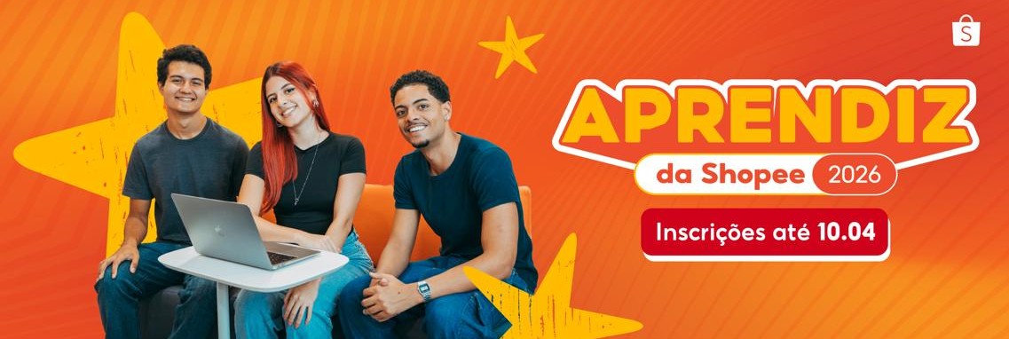 Shopee abre vagas de Jovem Aprendiz em Rond&ocirc;nia