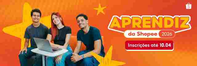 Shopee abre vagas de Jovem Aprendiz em Rond&ocirc;nia