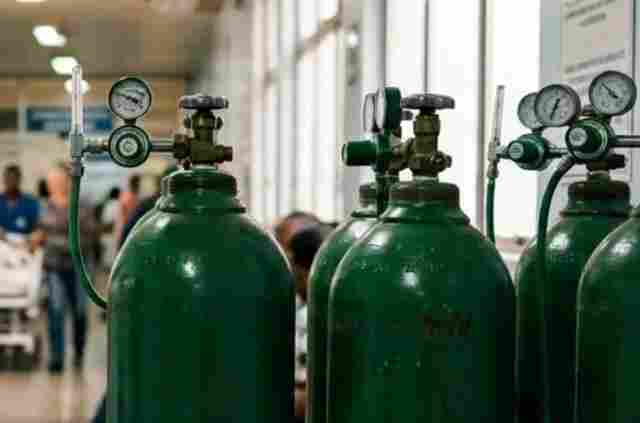 Servidor &eacute; preso por desviar e vender cilindros de oxig&ecirc;nio de hospital