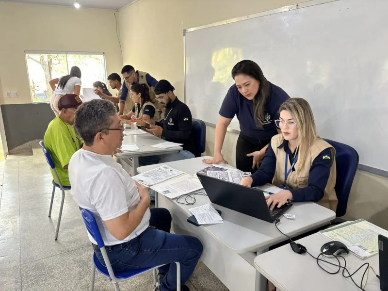 Governo do estado realiza a&ccedil;&atilde;o de regulariza&ccedil;&atilde;o fundi&aacute;ria nos bairros Cohab I, II e III, em Porto Velho
