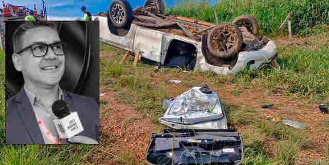  Analista do Senar de Porto Velho morre preso &agrave;s ferragens ap&oacute;s capotamento na BR-364