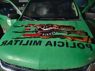 Tr&ecirc;s homens s&atilde;o presos com espingardas e muni&ccedil;&otilde;es na zona rural de Seringueiras