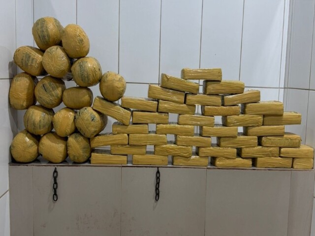 PM prende um e apreende grande quantidade de maconha em Cacoal