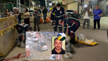 Motociclista perde a vida ap&oacute;s desviar de moto e colidir em ca&ccedil;amba