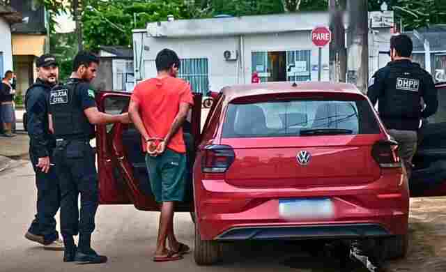 Pol&iacute;cia Civil prende piloto de moto usado em ataque a tiros no bairro Nacional que deixou um morto