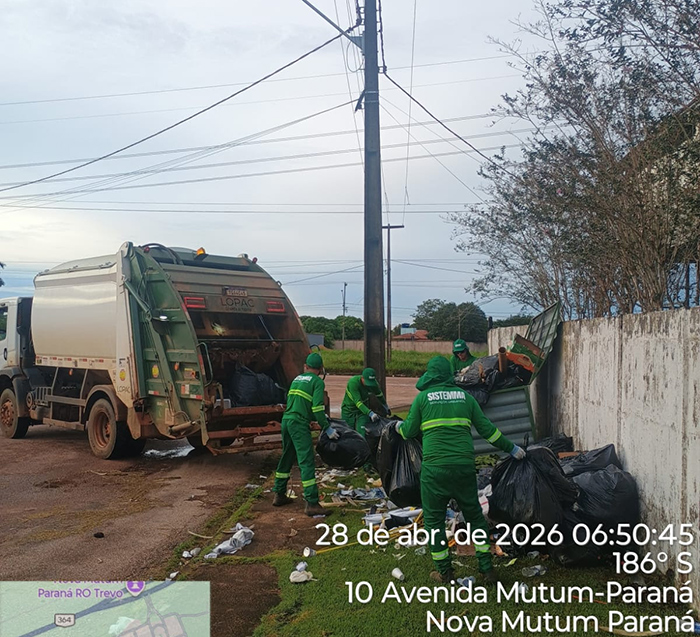 Sistemma mant&eacute;m coleta de res&iacute;duos nos distritos em ritmo intenso e refor&ccedil;a estrutura para garantir atendimento regular