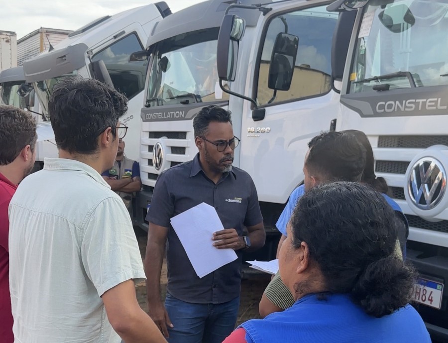 Vereador Dr. Santana acompanha in&iacute;cio da nova coleta de lixo e refor&ccedil;a fiscaliza&ccedil;&atilde;o em Porto Velho