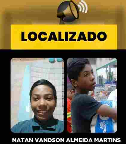 Adolescente desaparecido desde s&aacute;bado &eacute; encontrado em Porto Velho